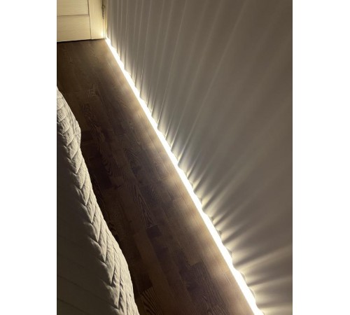 Комплект с врезным анодированным профилем с фланцем CAB251 2206 21х6мм, 2м  Б0039464  ЭРА