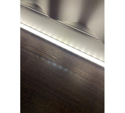 Комплект с врезным анодированным профилем с фланцем CAB251 2206 21х6мм, 2м  Б0039464  ЭРА