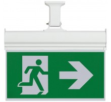 Светильник аварийный двусторонний SSA-103-1-20 3ч 3Вт "человек/стрелка" со сменными пиктограммами  Б0057786  ЭРА