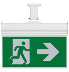 Светильник аварийный двусторонний SSA-103-1-20 3ч 3Вт "человек/стрелка" со сменными пиктограммами  Б0057786  ЭРА