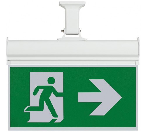 Светильник аварийный двусторонний SSA-103-1-20 3ч 3Вт "человек/стрелка" со сменными пиктограммами  Б0057786  ЭРА