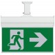 Светильник аварийный двусторонний SSA-103-1-20 3ч 3Вт "человек/стрелка" со сменными пиктограммами  Б0057786  ЭРА