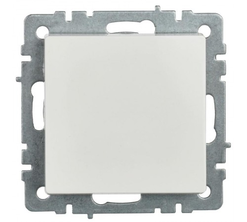 BRITE Выключатель 1-клавишный проходной 10А ВС10-1-6-БрБ белый  BR-V12-0-10-K01  IEK