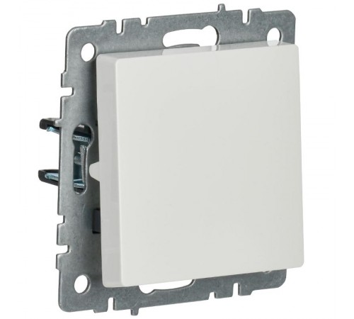 BRITE Выключатель 1-клавишный перекрестный 10А ВС10-1-3-БрБ белый  BR-V13-0-10-K01  IEK