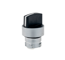 Головка переключателя короткая ручка, черный, 2 полож. фикс., мет. MTB2-BD2  43239  ОВЕН