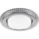 Светильник встраиваемый с белой LED подсветкой CD4036 потолочный GX53 без лампы, прозрачный, хром  40503  Feron