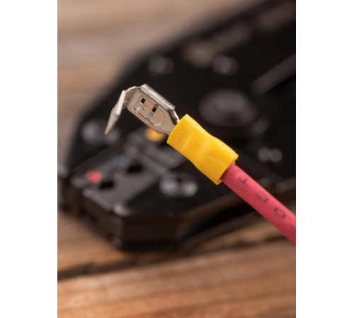 Разъем плоский изолированный ответвительный РпИо 6,0-7-0,8 (100шт.) EKF PROxima  rpio-6,0-7-0,8  EKF