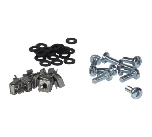 Комплект из 50 закладных гаек размером 8,5 мм, 50 пластмассовых шайб и 50 винтов M6 - LCS  036453  Legrand