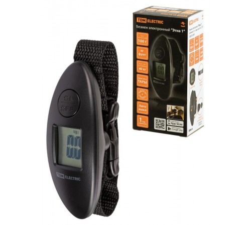 Безмен электронный "Этна 1", деление 0,1 кг, макс. вес 40 кг, TDM  SQ4018-0001  TDM