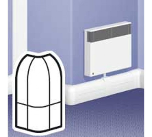 Наруж.изм.угол 140*20 белый DLP  033716  Legrand