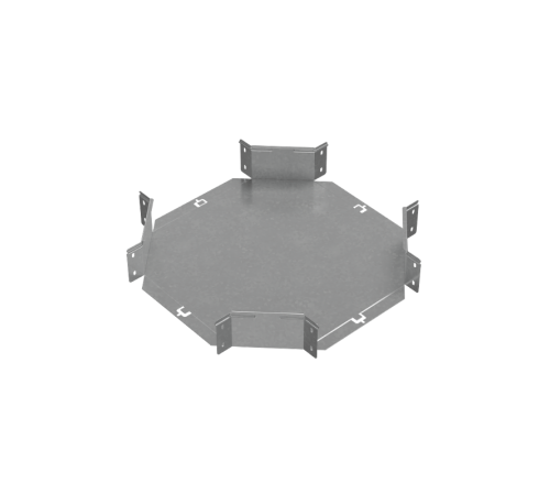 Х-разветвитель 100х300 мм "ПЛЮС" INOX304  XDplus100-300 INOX304  КМ - профиль