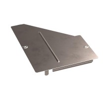 Крышка переходника правого Стандарт INOX (AISI 409) 400х200  PR16.5910  Промрукав