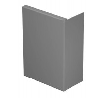 Торцевая заглушка кабельного канала WDK 80x210 мм (ПВХ,серый) (WDK HE80210GR)  6024874  OBO Bettermann