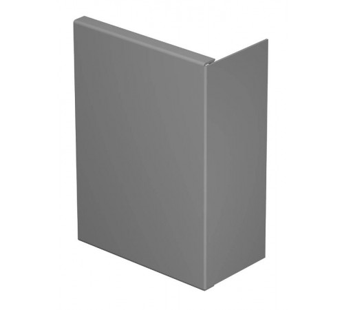 Торцевая заглушка кабельного канала WDK 80x210 мм (ПВХ,серый) (WDK HE80210GR)  6024874  OBO Bettermann