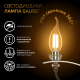 Лампа светодиодная Filament Свеча на ветру 13W 1100lm 2700К Е14 LED 1/10/50  104801113  Gauss