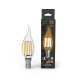 Лампа светодиодная Filament Свеча на ветру 13W 1100lm 2700К Е14 LED 1/10/50  104801113  Gauss