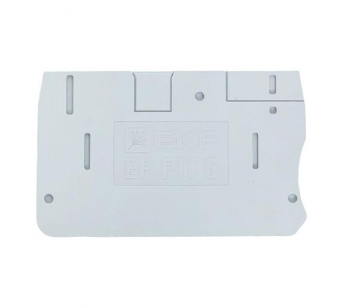 Заглушка для 6 Push-in серая EP-PIT-6  EKF