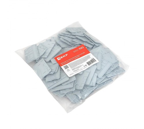 Заглушка для 6 Push-in серая EP-PIT-6  EKF