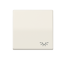 Клавиша для выключателя с символом "свет"; слоновая кость AS591L Jung