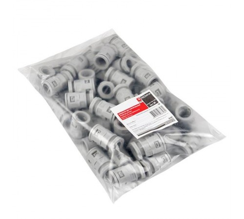 Коннектор для гофрированной трубы (20мм.) (50шт.) Plast EKFPROxima  kn-t-20  EKF