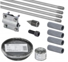 Комплект заземления 6/16 оцинкованная сталь  ZKZ10-11-016-06  IEK