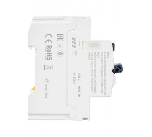 Выключатель дифференциальный (УЗО) R10N 4P 40А 30мА тип A ARMAT  AR-R10N-4-040A030  IEK