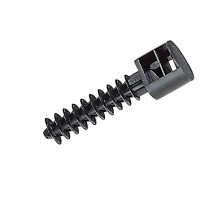 Дюбель с высокой шляпкой - защита от УФ - чёрный  031958  Legrand