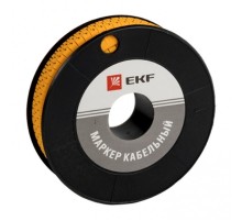 Маркер кабельный 2,5 мм2 "L" (1000 шт.) (ЕС-1) PROxima  plc-KM-2.5-L  EKF