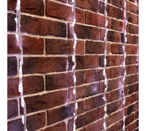 Гирлянда "LED - Умный дождь", 3 секции 1x3 м, 4x3 нитей, 30W, 24V, 8 каналов, 672 БЕЛЫХ диода, IP65  245-335  NEON-NIGHT