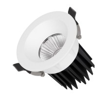 Светильник светодиодный MS-ATOLL-BUILT-R86-10W Warm3000 (WH, 36 deg, 230V) (Arlight, IP54 Металл, 5 лет)  044593   Arlight