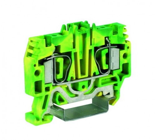HTE.6, зажим для заземления, 6 кв.мм желто-зеленый  ZHT320  DKC