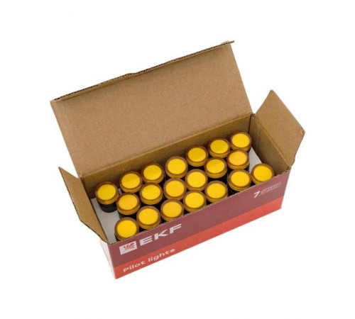 Матрица светодиодная AD16-16HS желтый 230 В AC (16мм) EKF PROxima  ledm-ad16-16-y  EKF