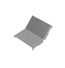 Крышка внутр. верт. угла 45 гр. 100 мм "ПЛЮС" HD  KNLplus45-100 HD   КМ-профиль