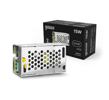 Блок питания для светодионой ленты LED STRIP PS 15W 12V IP20  202003015  Gauss