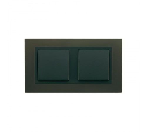 Simon 82 Рамка декоративная, 4 поста, S82 Nature, Металл, свинец-графит  82847-38  Simon