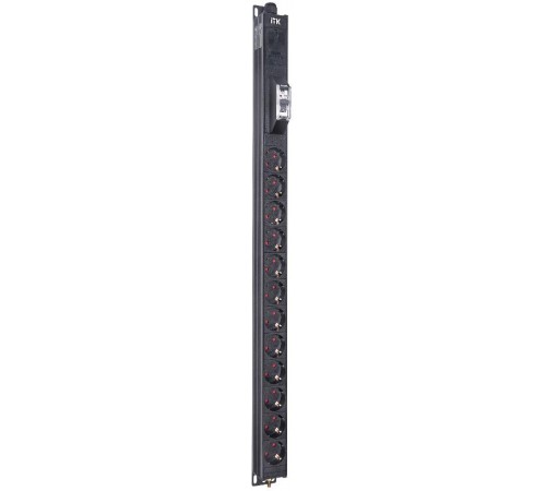 BASE PDU PV0111 18U 1ф 16А 12SCHUKO 2,6м SCHUKO  BS-PV12-12D-11  ITK