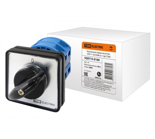 Кулачковый переключатель КПУ11-40/2098   SQ0715-0160  TDM