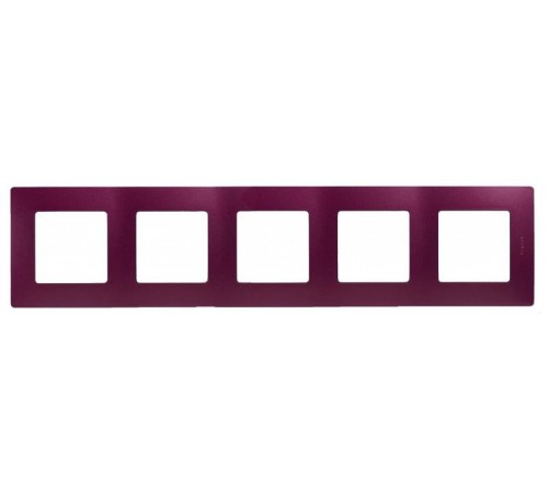 Etika Сливовая Рамка 5-ая  672565  Legrand