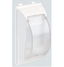 Simon Connect Плата с защитной прозрачной крышкой для устр.автоматики, высота 42 мм, S-модуль, алюминий  S195N-8  Simon