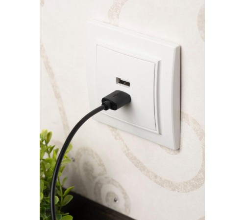 Минск Розетка USB 2-местная СП 2,1А  белая    ERR-2USB-100  EKF