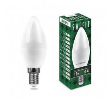 Лампа светодиодная SBC3711 11W 2700K 230V E14 C37 свеча  55131  SAFFIT