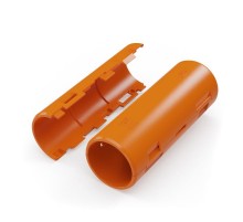 Муфта разборная d25 мм оранжевая (40шт/640шт уп/кор)  PR13.1137  Промрукав
