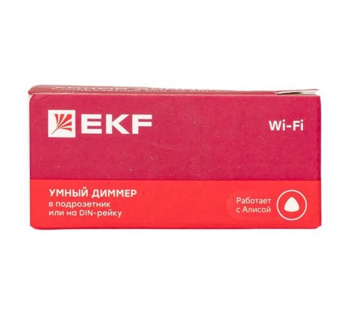 Умный диммер в подрозетник 2-канальный Wi-Fi  Connect sdsh-2g-wf EKF