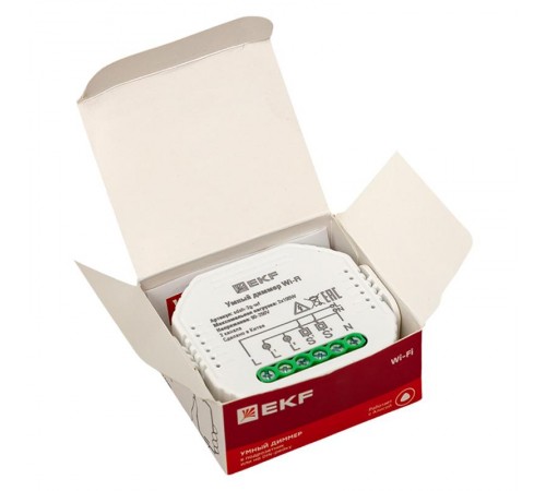 Умный диммер в подрозетник 2-канальный Wi-Fi  Connect sdsh-2g-wf EKF