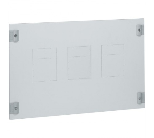 Металлическая лицевая панель XL3 800/4000 - от 1 до 3 DPX 250 или 630 - верт. монтаж - 24 модуля  020820  Legrand