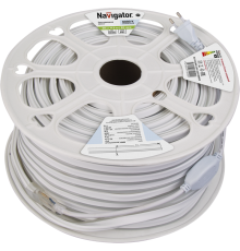 Лента светодиодная NLS-2835CW92-9-IP67-220V-NEONLED 9Вт 220В 6000К IP67 20 м  71929  Navigator