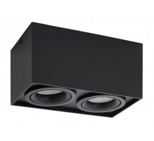 Светильник светодиодный накладной DK2004-BK IP20, 50Вт, GU10, черный, алюминий  DK2004-BK  DENKIRS