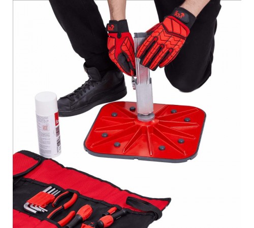 Кровельная опора поворотная TECHNORAPTOR FOOT для страт-профиля 41х41  KM-TR-F-KOP41-41   КМ - Профиль