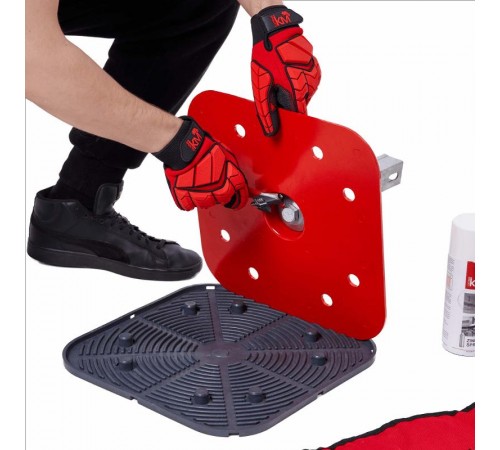 Кровельная опора поворотная TECHNORAPTOR FOOT для страт-профиля 41х41  KM-TR-F-KOP41-41   КМ - Профиль