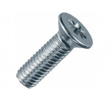 Винт 8х40 с потайной головкой и крестообразным шлицем DIN 965 TDZ  wk8x40-TDZ  EKF